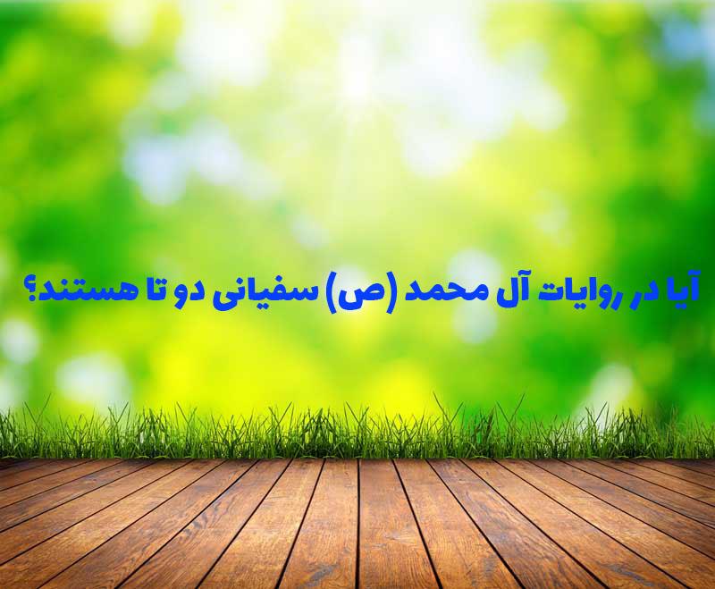 آیا در روایات آل محمد (ص) سفیانی دو تا هستند؟